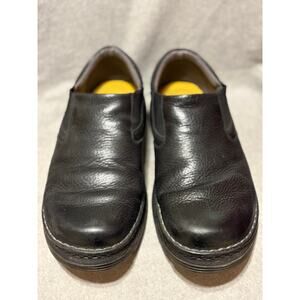 Dr. Martens Men's Size 10 Orson Black Leather Slip On Loafers Shoes